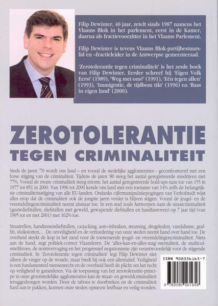 Zerotolerantie tegen criminaliteit